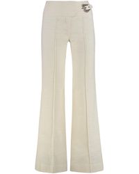Versace Jeans Couture - Straight-Leg Trousers - Lyst