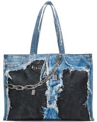 Acne Studios - Denim Print Tote - Lyst