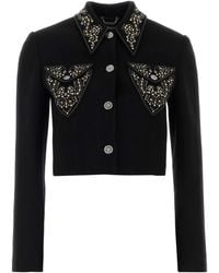 Versace - Wool Blazer - Lyst