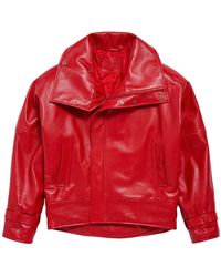 Balenciaga - Rounded Bomber Jacket - Lyst