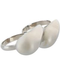 Givenchy - G Tears Double Finger Ring - Lyst