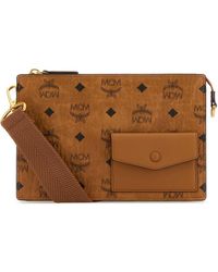 MCM - Polyurethane Bag - Lyst