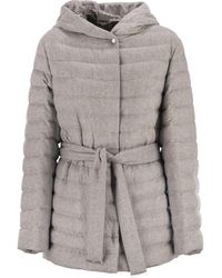 Herno - Silk And Cashmere Kimono Jacket - Lyst