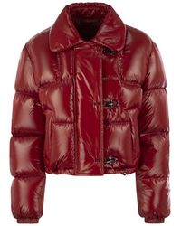 Fay - 3-Hook Cropped Down Jacket - Lyst