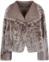 Yves Salomon - 55Cm Jacket - Lyst