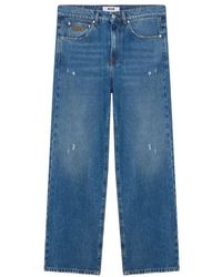 MSGM - Distressed Jeans - Lyst