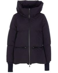 Herno - 2Layers Hooded Short Down Jacket Clothing - Lyst