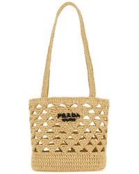 Prada - Crochet Tote - Lyst