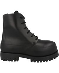 Ferragamo - Fede Combat Boots - Lyst