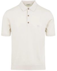 Etro - Buttoned Short-Sleeve Polo Shirt - Lyst