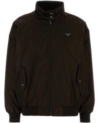 Prada - Re-Nylon Bomber Jacket - Lyst