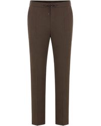 Herno - Drawstring-Waist Straight-Leg Trousers - Lyst