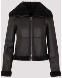 Akris - Lamb Leather Jacket - Lyst