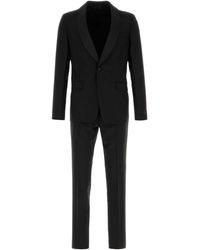 Prada - Black Wool Blend Suit - Lyst