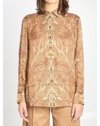 Zimmermann - Hypnotic Satin Shirt - Lyst