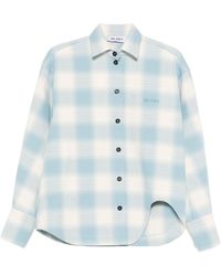 The Attico - Light Cotton Wool Polyamide Shirt - Lyst