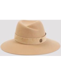 Maison Michel - Warm Virginie Suede Hat - Lyst