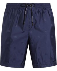 Dolce & Gabbana - Stretch Waistband Drawstring Trousers With Matching Pouch Handbag - Lyst