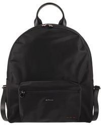 Kiton - Technical Nylon And Calfskin Backpack - Lyst