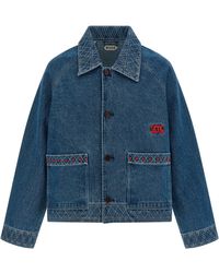 Bode - Cotton Jacket - Lyst