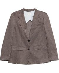 Alysi - Single-Breasted Blazer Jacket - Lyst
