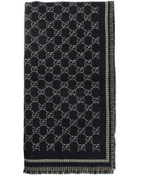 Gucci - Gg Wool Scarf - Lyst
