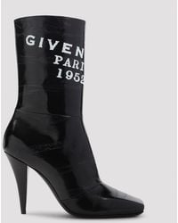 Givenchy - Heeled Ankle Boots 'Square' - Lyst