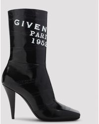 Givenchy - Heeled Ankle Boots 'Square' - Lyst