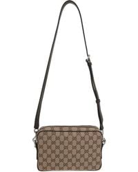 Gucci - Gg Canvas Small Crossbody Bag - Lyst