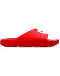 Givenchy - Label Slide Flat Sandal - Lyst