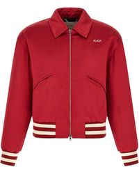 Second/Layer - 'Aces Satin Club' Bomber Jacket - Lyst