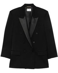 Saint Laurent - Blazer Jacket - Lyst