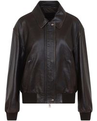 Prada - Leather Jacket - Lyst