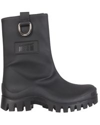 MSGM - Matte Mid-Calf Rain Boots - Lyst