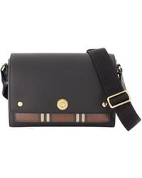 Burberry - Ll Medium Note Vvv Shoulder Bag - Lyst
