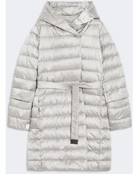 Max Mara - Reversible Belted Down Jacket - Lyst