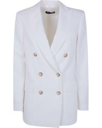 DR. HOPE - Double Breasted Blazer Jacket - Lyst