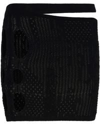 Roberta Einer - Knitted Mini Skirt - Lyst