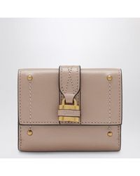 Chloé - Mini Paddington Trifold Leather Wallet - Lyst
