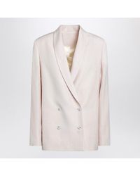 Loulou de Saison - Giacca Oversize Minka Rosa Chiara - Lyst