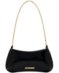 Jacquemus - Le Petit Bisou Chaine Leather Shoulder Bag - Lyst