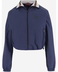 Gucci - Nylon Sweatshirt With Logo - Lyst