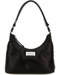 Maison Margiela - Nappa Leather Small Glam Slam Hobo Shoulder Bag - Lyst