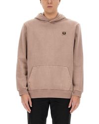 Fred Perry - Relaxed Fit Hoodie - Lyst