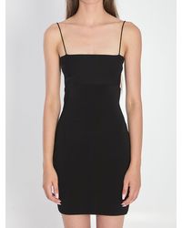 Alexander Wang - Mini Slip Dress With Cami Band - Lyst
