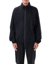 Moncler - Solid Mock Collar Jacket - Lyst