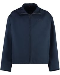 Gucci - Gucci Wool Blend With Drawstring Hem Jacket - Lyst