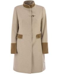 Fay - Wool Cloth Coat - Lyst