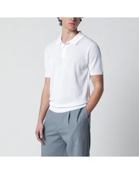 Roberto Collina - Openwork Cotton Polo - Lyst