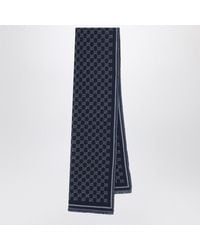 Gucci - Wool Jacquard Scarf - Lyst